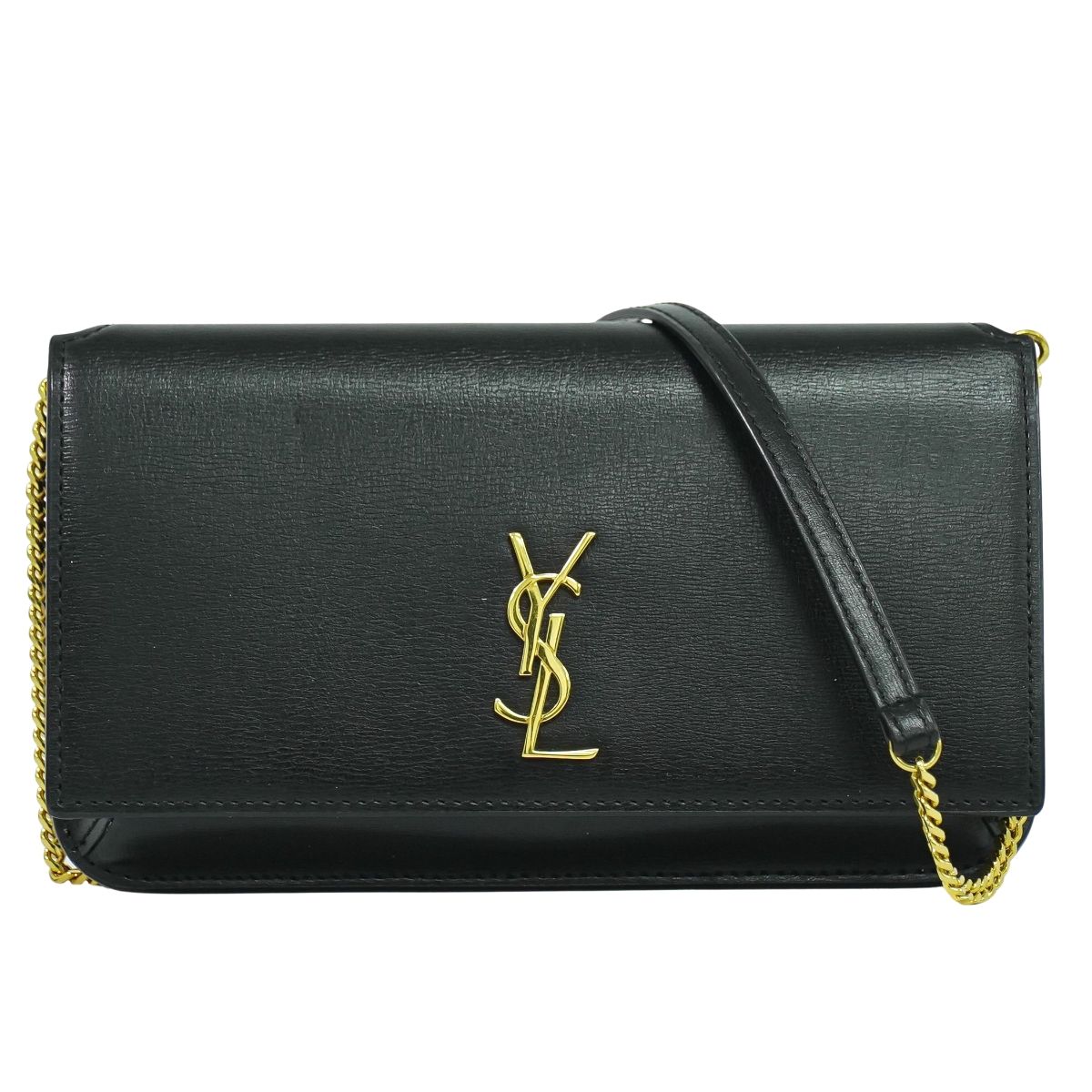 SAINT LAURENT カサンドラ ショルダーバッグ ブラック 635095