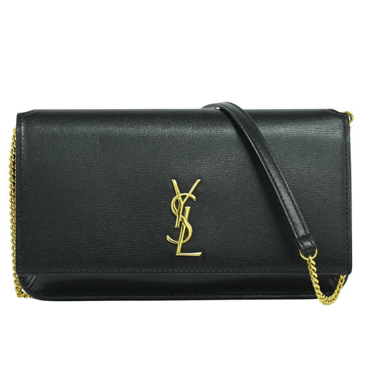SAINT LAURENT カサンドラ ショルダーバッグ ブラック 635095