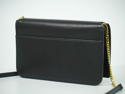 SAINT LAURENT カサンドラ ショルダーバッグ ブラック 635095