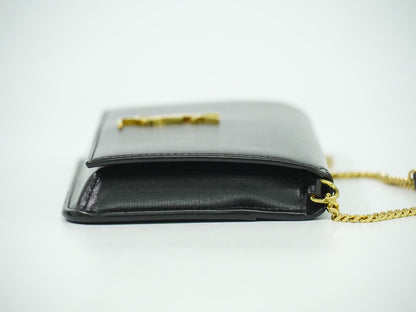 SAINT LAURENT カサンドラ ショルダーバッグ ブラック 635095