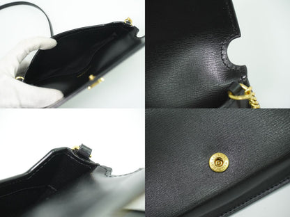 SAINT LAURENT カサンドラ ショルダーバッグ ブラック 635095