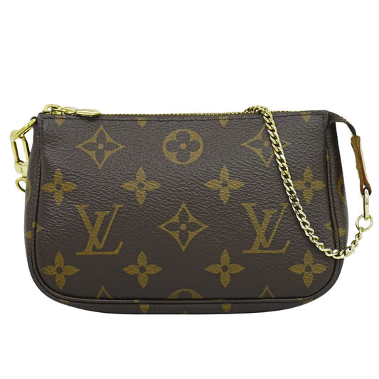 LOUIS VUITTON ミニポシェットアクセソワール モノグラム アクセサリーポーチ M58009