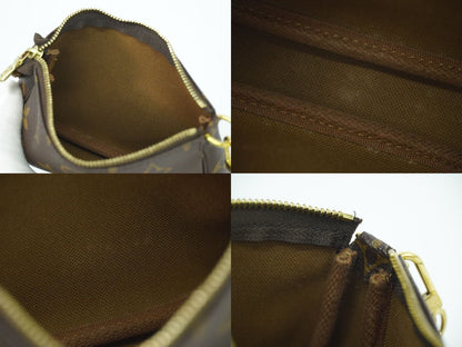 LOUIS VUITTON ミニポシェットアクセソワール モノグラム アクセサリーポーチ M58009