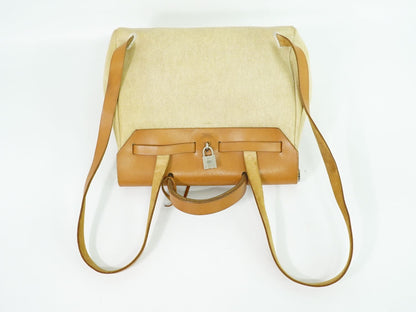 HERMES エールバッグ アド PM 2WAY リュックサック □D刻 ベージュ