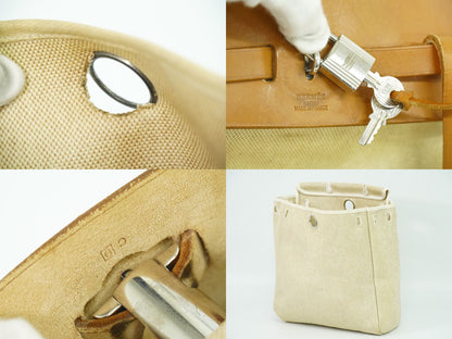 HERMES エールバッグ アド PM 2WAY リュックサック □D刻 ベージュ