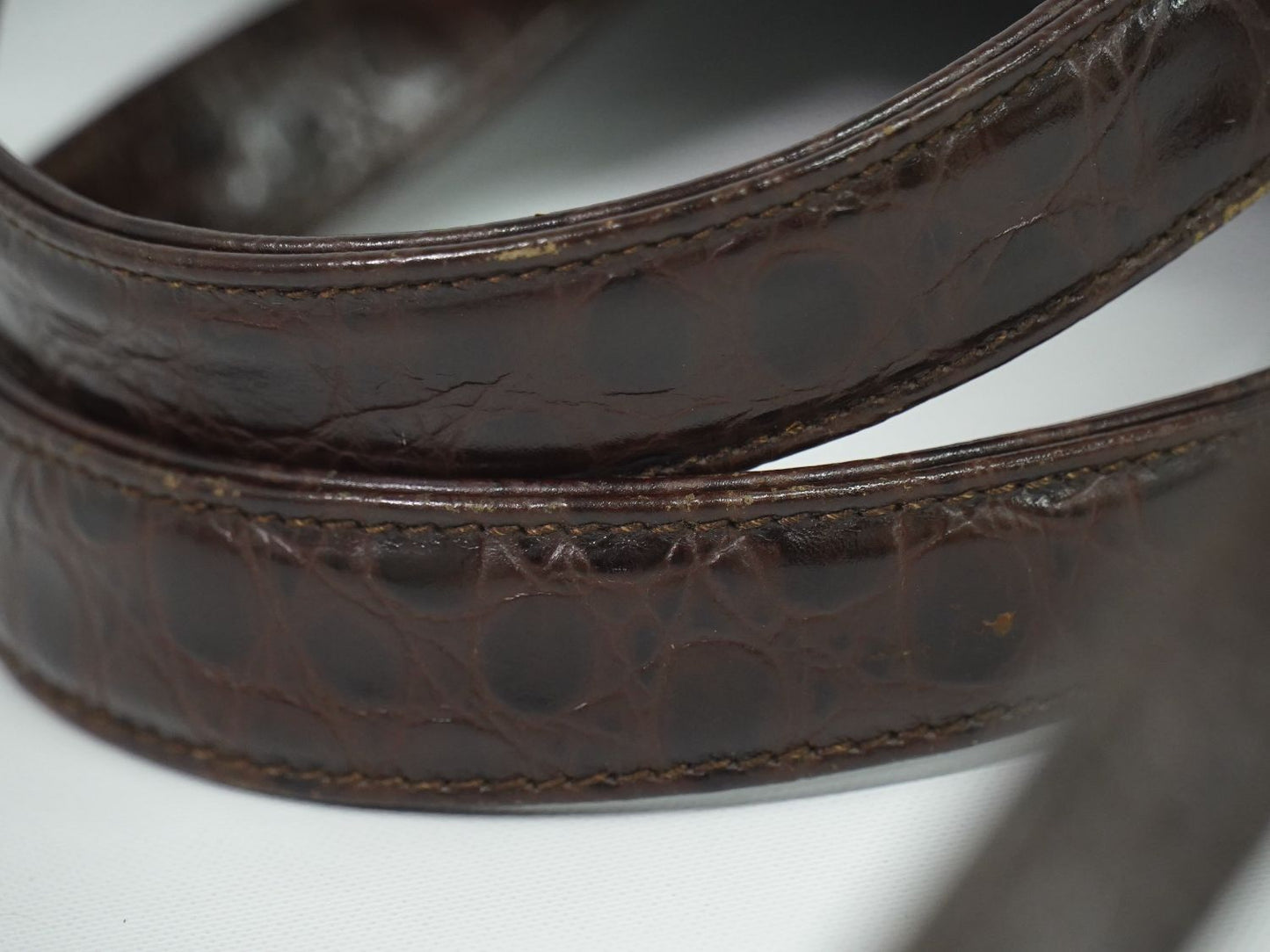 Salvatore Ferragamo ヴァラ リボン 2WAY ショルダーバッグ ブラウン