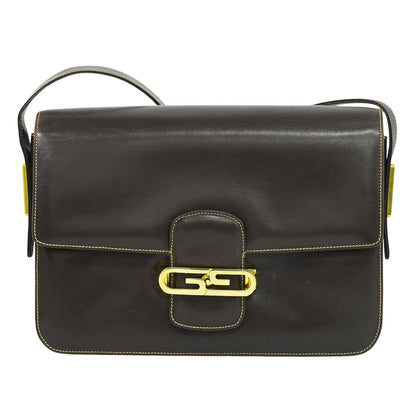 GUCCI オールドグッチ ショルダーバッグ ブラウン