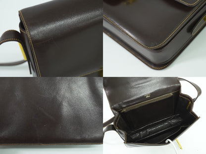 GUCCI オールドグッチ ショルダーバッグ ブラウン