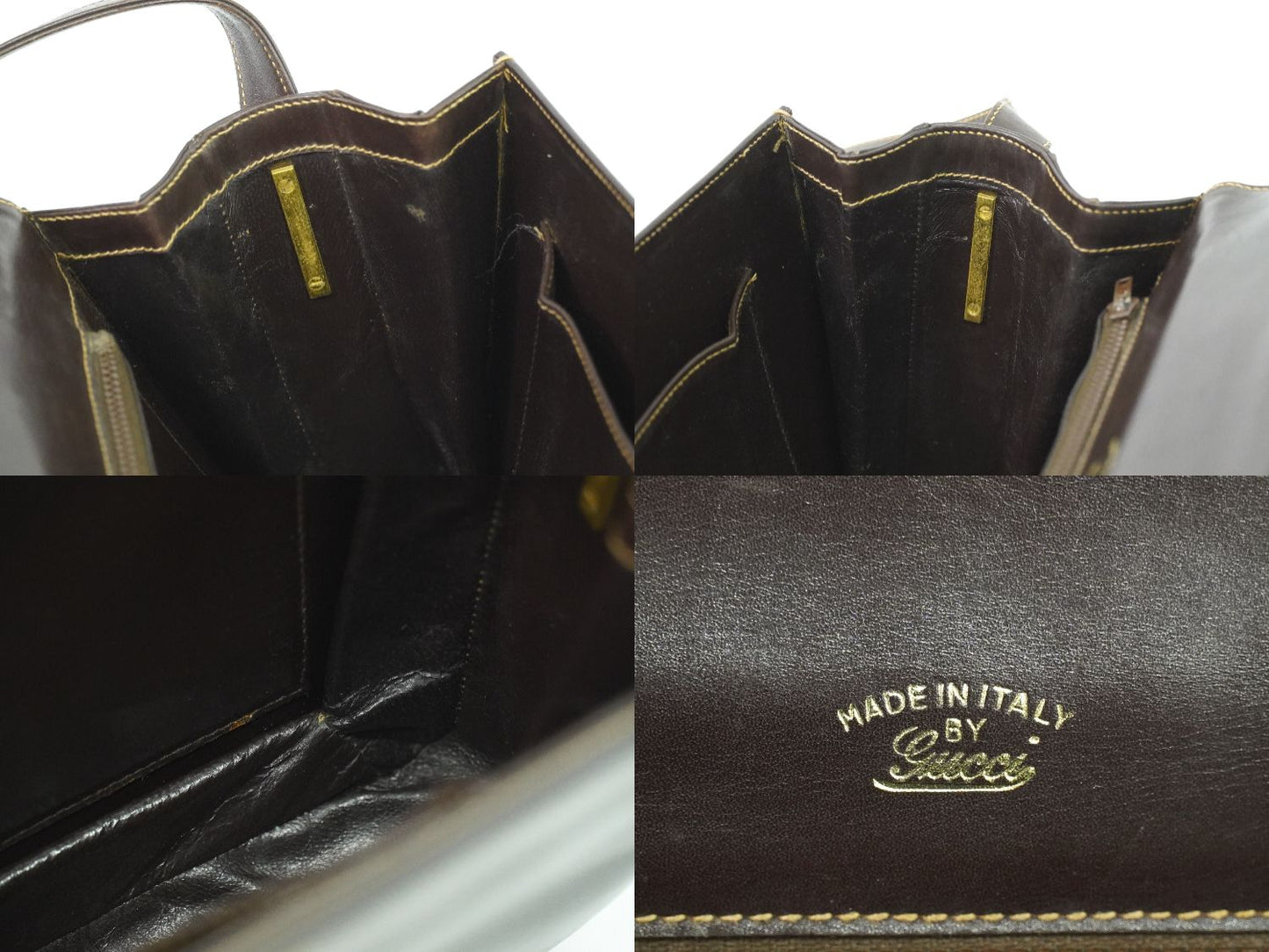 GUCCI オールドグッチ ショルダーバッグ ブラウン