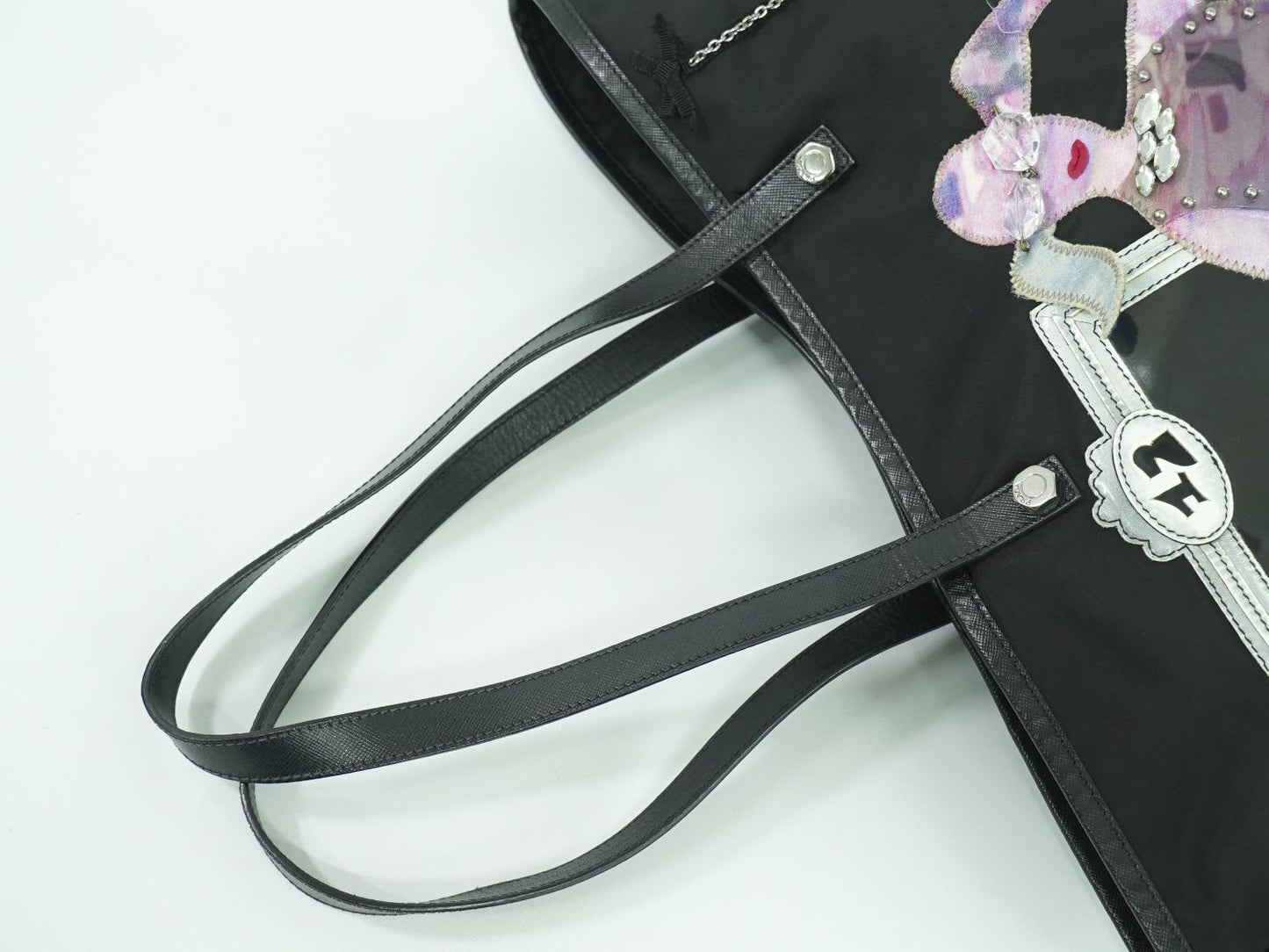 PRADA ロボットコレクション ショルダーバッグ ブラック マルチカラー