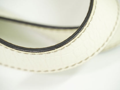 CELINE ビタースウィート マカダム トートバッグ ベージュ ホワイト