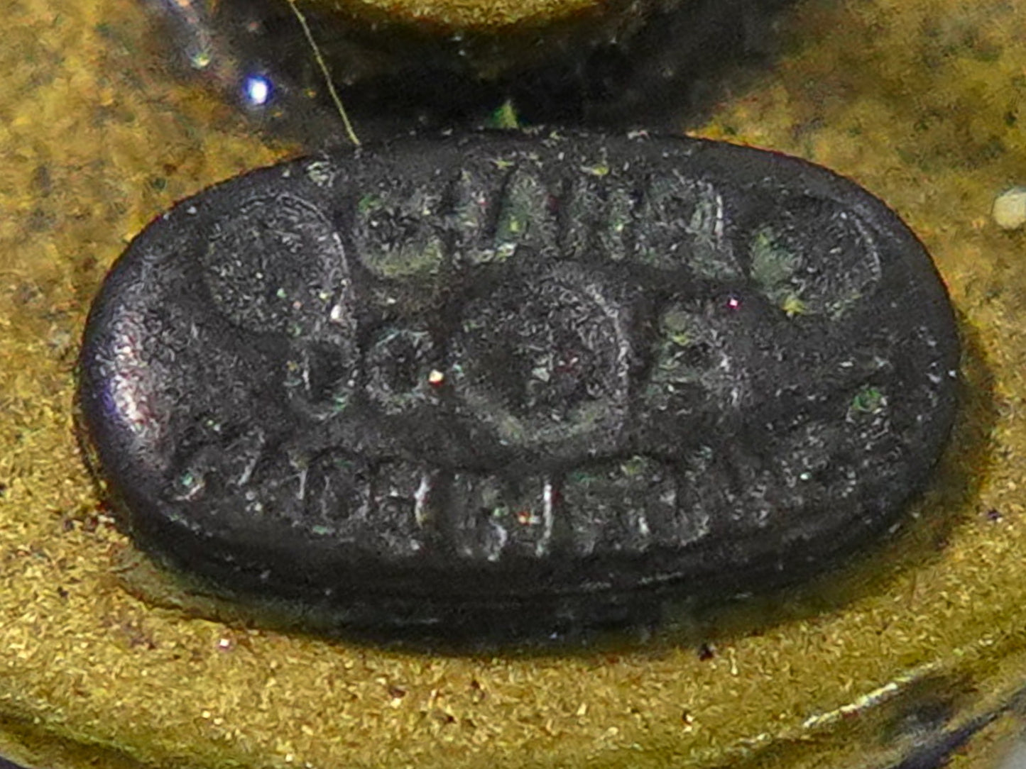 CHANEL ココマーク ピアス プラスチック GP ブラック