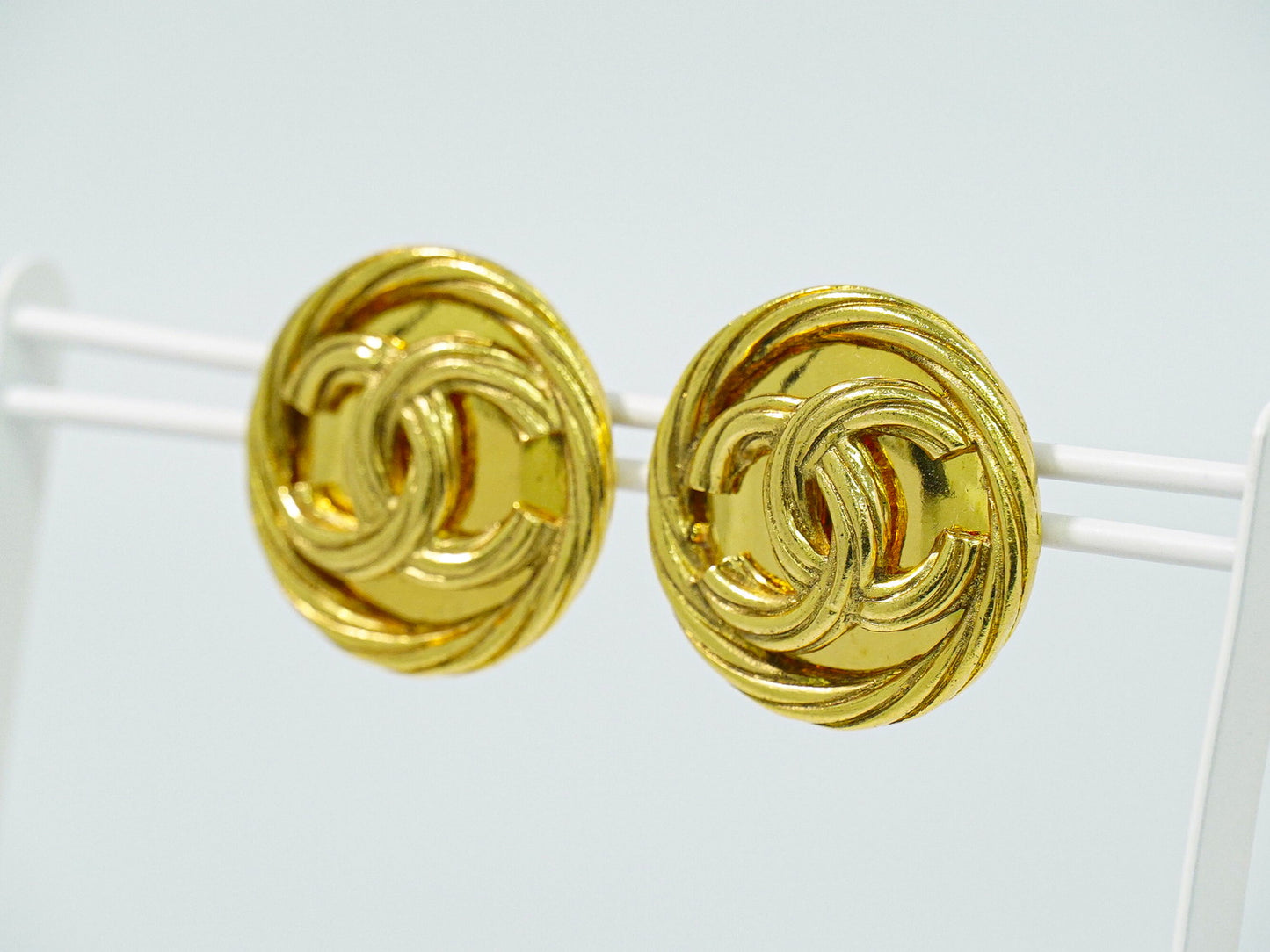 CHANEL ココマーク イヤリング GP ゴールド