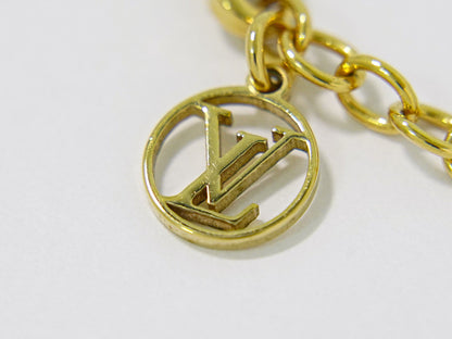 LOUIS VUITTON エセンシャル V ネックレス GP ゴールド M61083