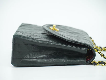 CHANEL ココマーク マトラッセ ショルダーバッグ ブラック