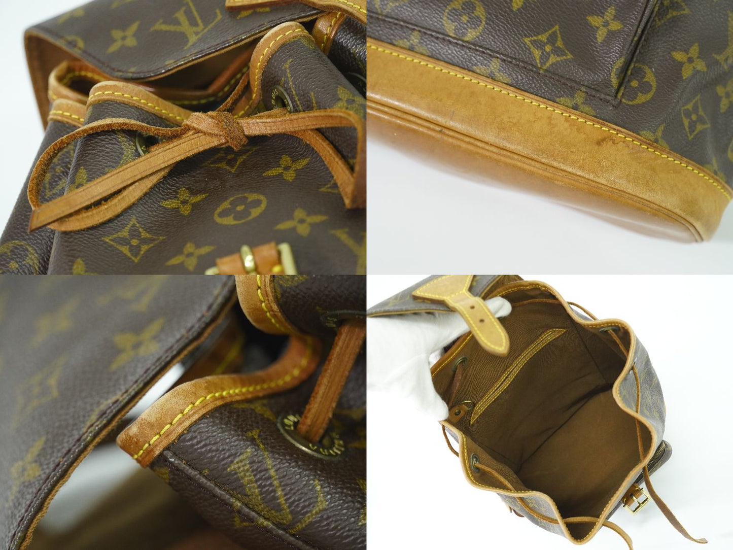 LOUIS VUITTON モンスリ MM リュックサック モノグラム M51136