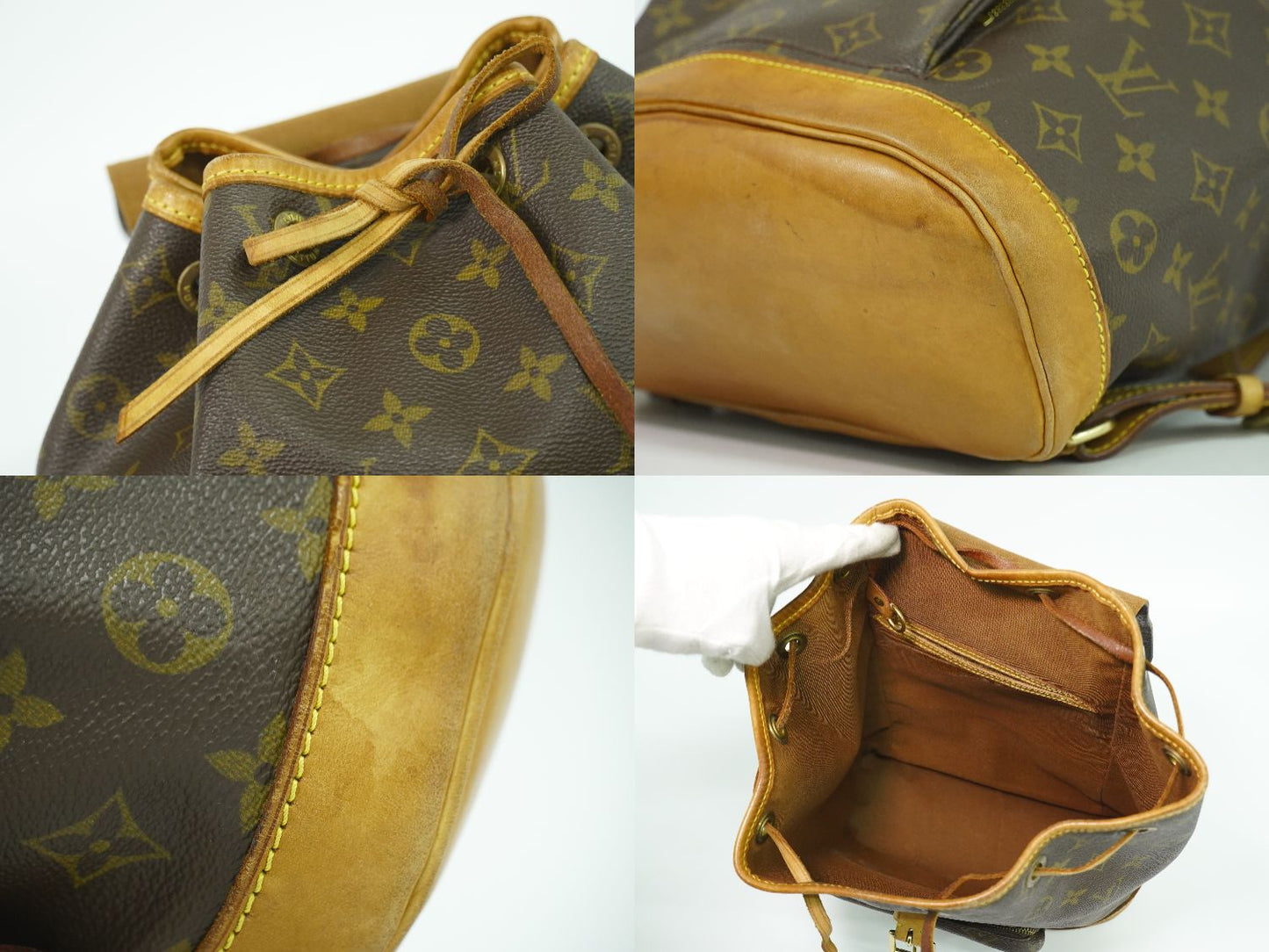 LOUIS VUITTON モンスリ MM リュックサック モノグラム M51136