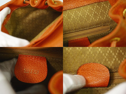 GUCCI バンブー リュックサック オレンジ