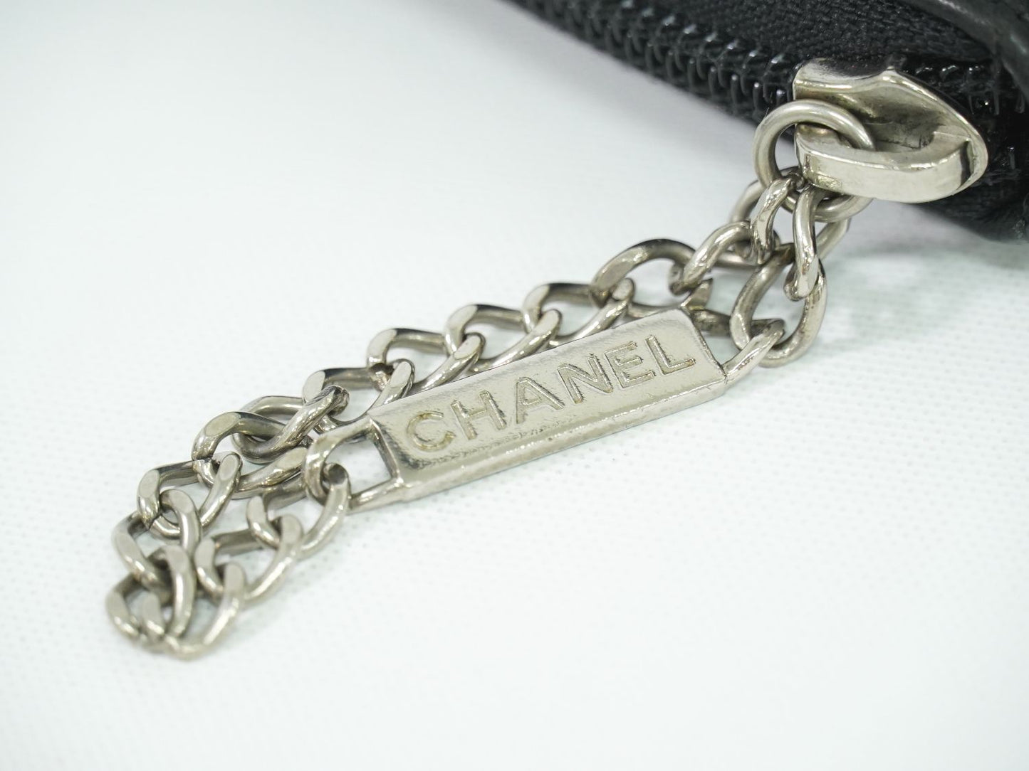 CHANEL ココマーク カンボンライン 長財布 ブラック