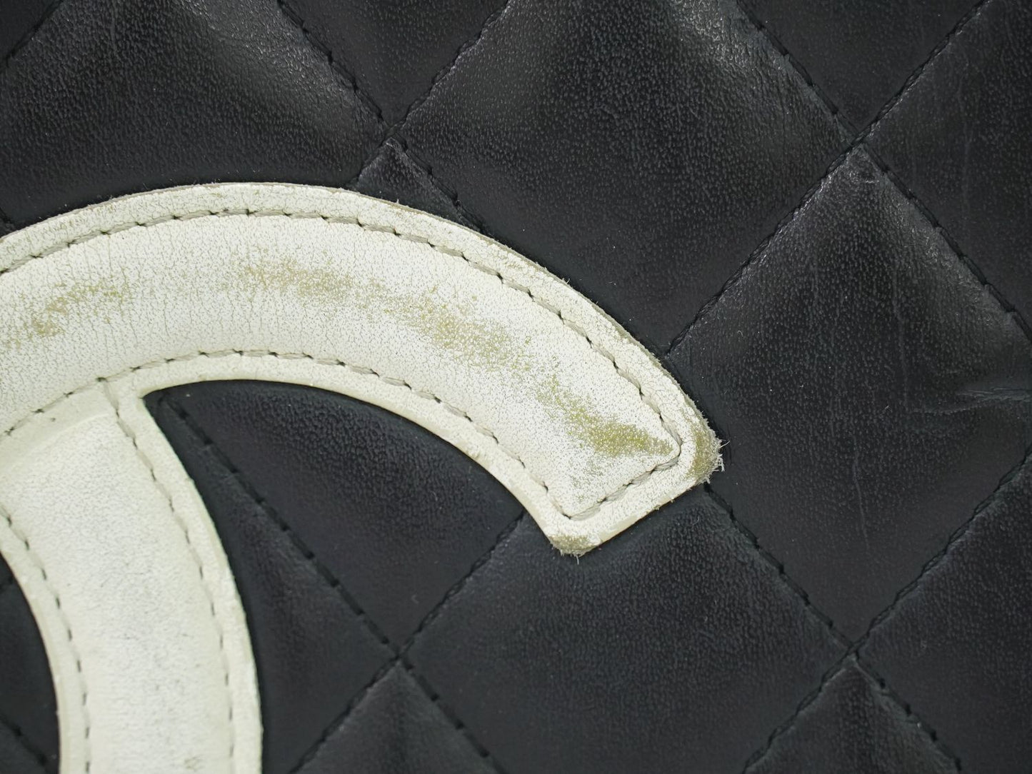 CHANEL ココマーク カンボンライン 長財布 ブラック