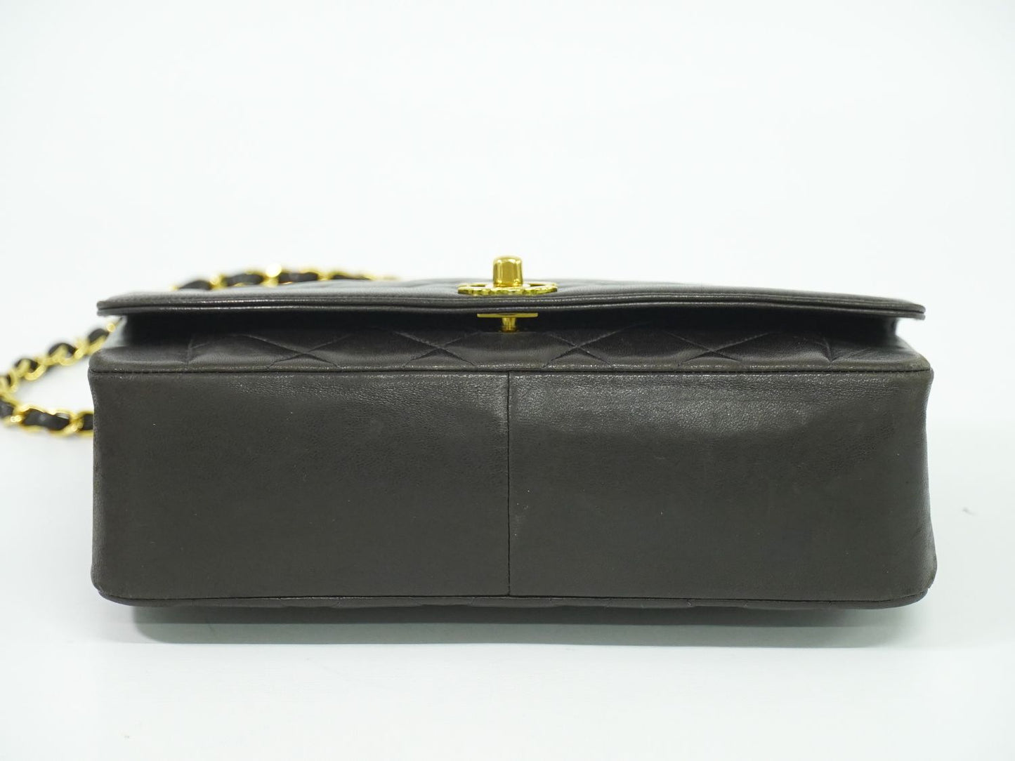 CHANEL ダイアナ ココマーク マトラッセ ショルダーバッグ ブラック