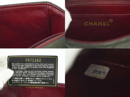 CHANEL ダイアナ ココマーク マトラッセ ショルダーバッグ ブラック