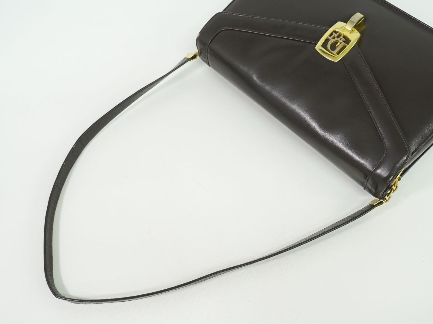 Christian Dior ショルダーバッグ ブラウン