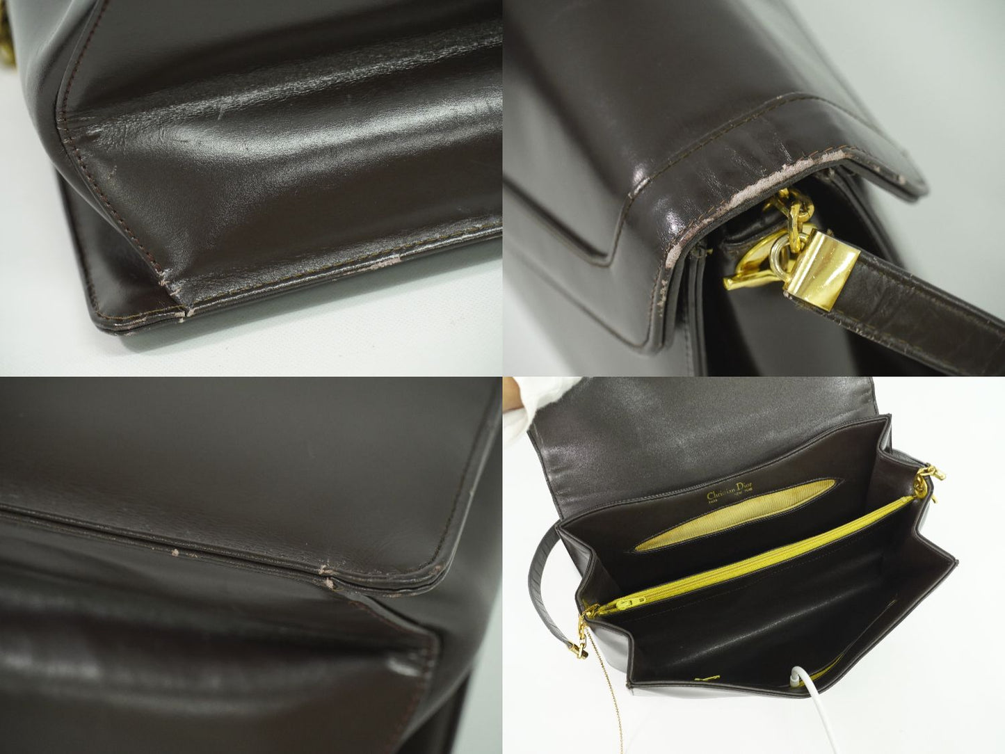 Christian Dior ショルダーバッグ ブラウン