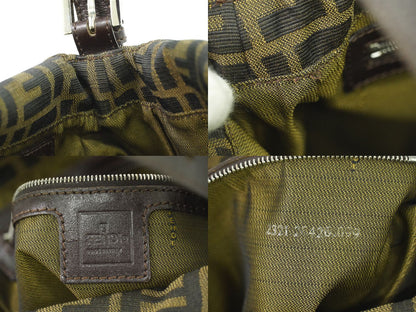 FENDI ズッカ ショルダーバッグ ブラウン 26426