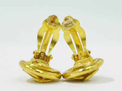 CHANEL ココマーク イヤリング GP ゴールド