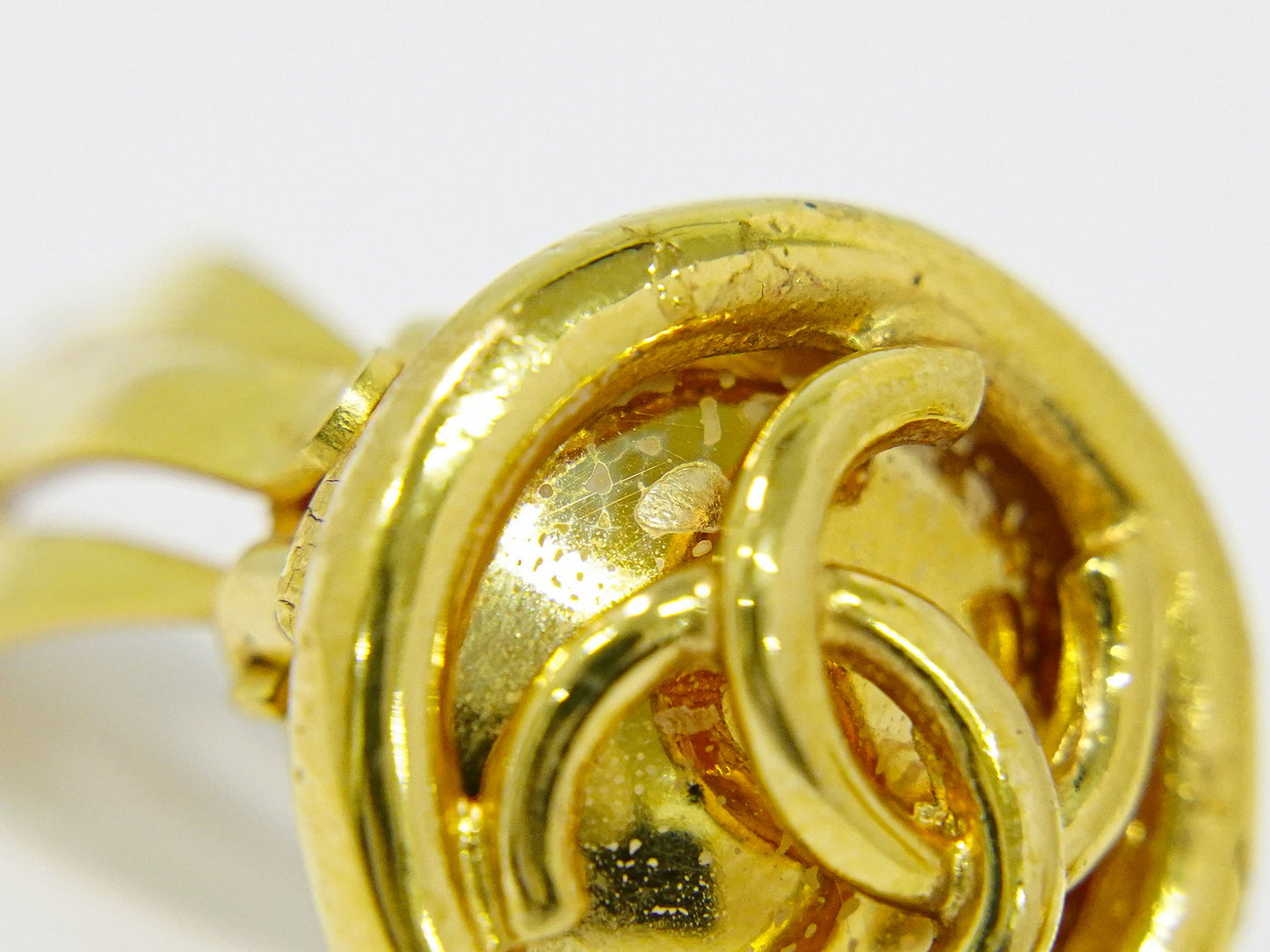 CHANEL ココマーク イヤリング GP ゴールド