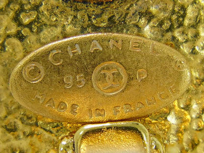 CHANEL ココマーク フェイクパール イヤリング ゴールド ホワイト