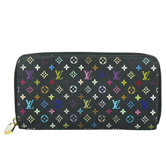 LOUIS VUITTON ジッピーウォレット モノグラム マルチカラー 長財布 ノワール M60243