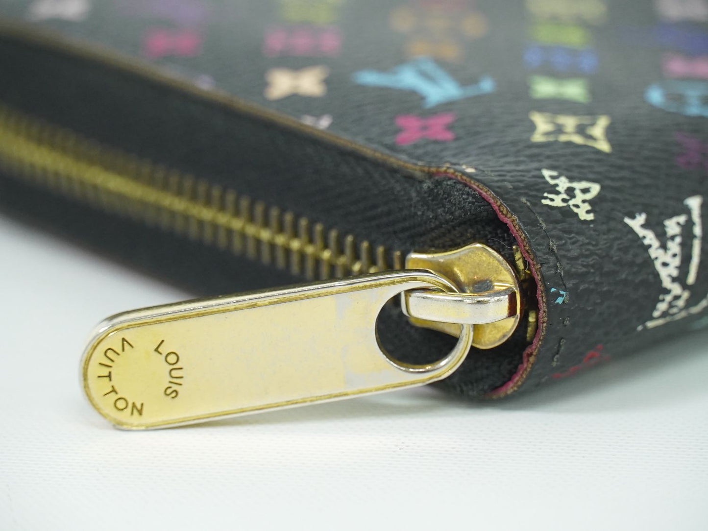 LOUIS VUITTON ジッピーウォレット モノグラム マルチカラー 長財布 ノワール M60243
