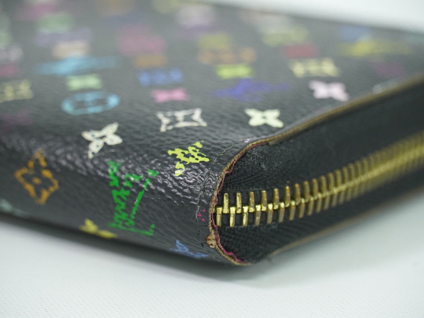 LOUIS VUITTON ジッピーウォレット モノグラム マルチカラー 長財布 ノワール M60243