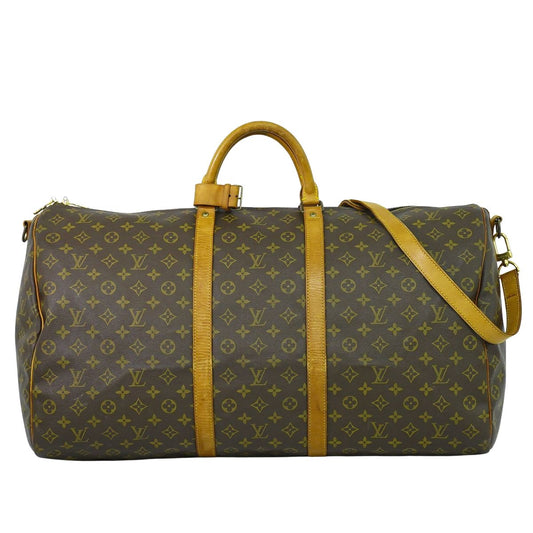 LOUIS VUITTON キーポルバンドリエール 60 モノグラム 2WAY ボストンバッグ M41412