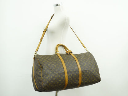 LOUIS VUITTON キーポルバンドリエール 60 モノグラム 2WAY ボストンバッグ M41412