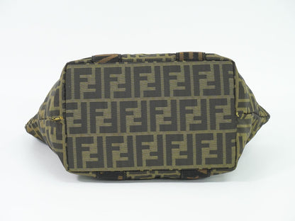 FENDI ズッカ ハンドバッグ ブラウン 26525