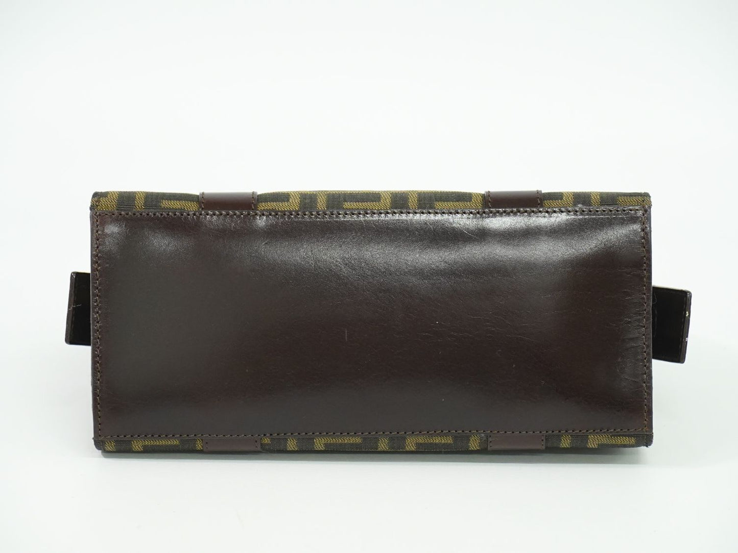 FENDI ズッカ ハンドバッグ ブラウン