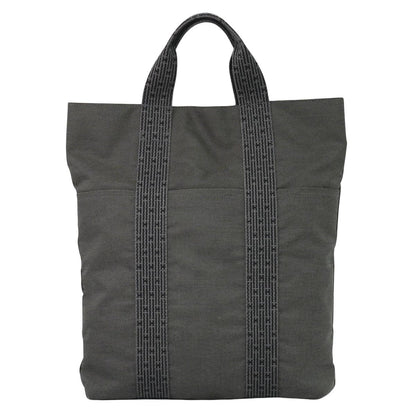 HERMES エールライン カバス トートバッグ グレー