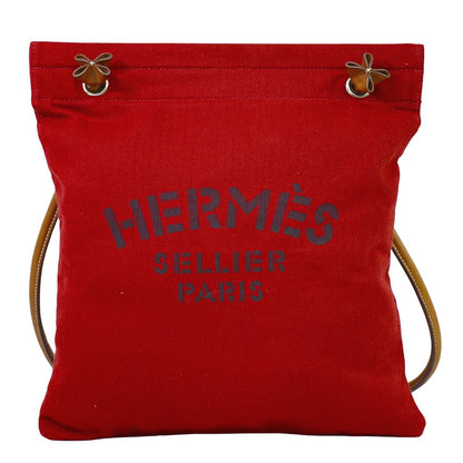 HERMES サック アリーヌ MM ショルダーバッグ レッド
