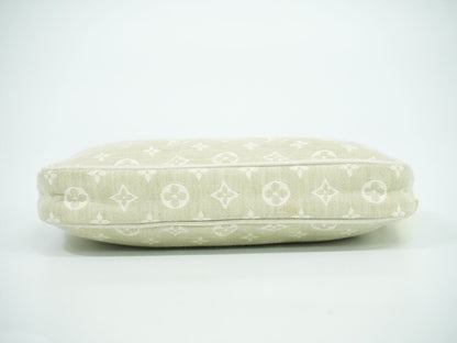 LOUIS VUITTON バケット モノグラム ミニラン 付属ポーチ デュンヌ