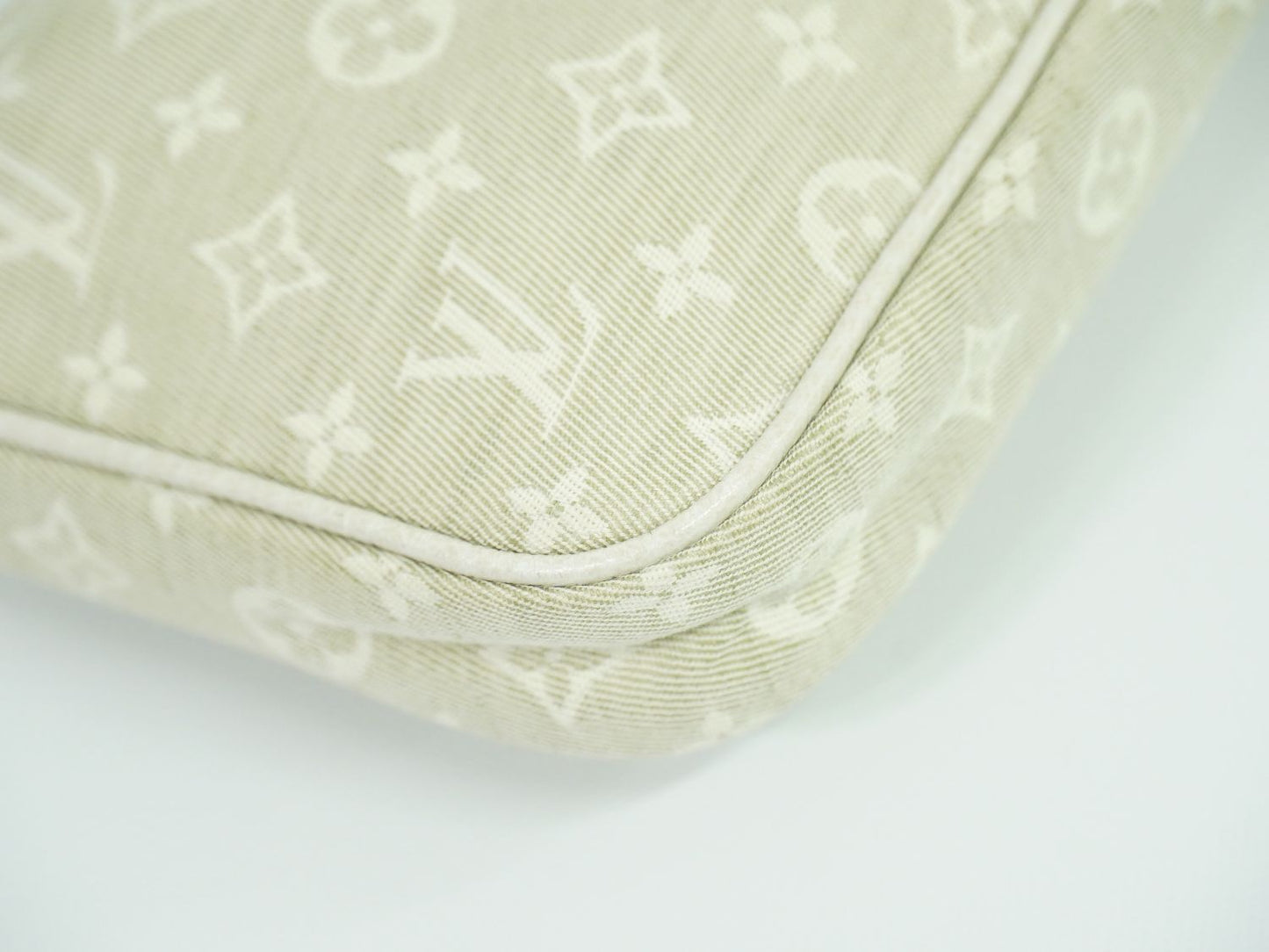 LOUIS VUITTON バケット モノグラム ミニラン 付属ポーチ デュンヌ