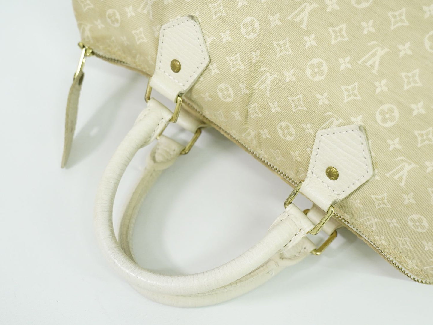 LOUIS VUITTON スピーディ 30 モノグラム ミニラン ミニボストンバッグ デュンヌ M95319