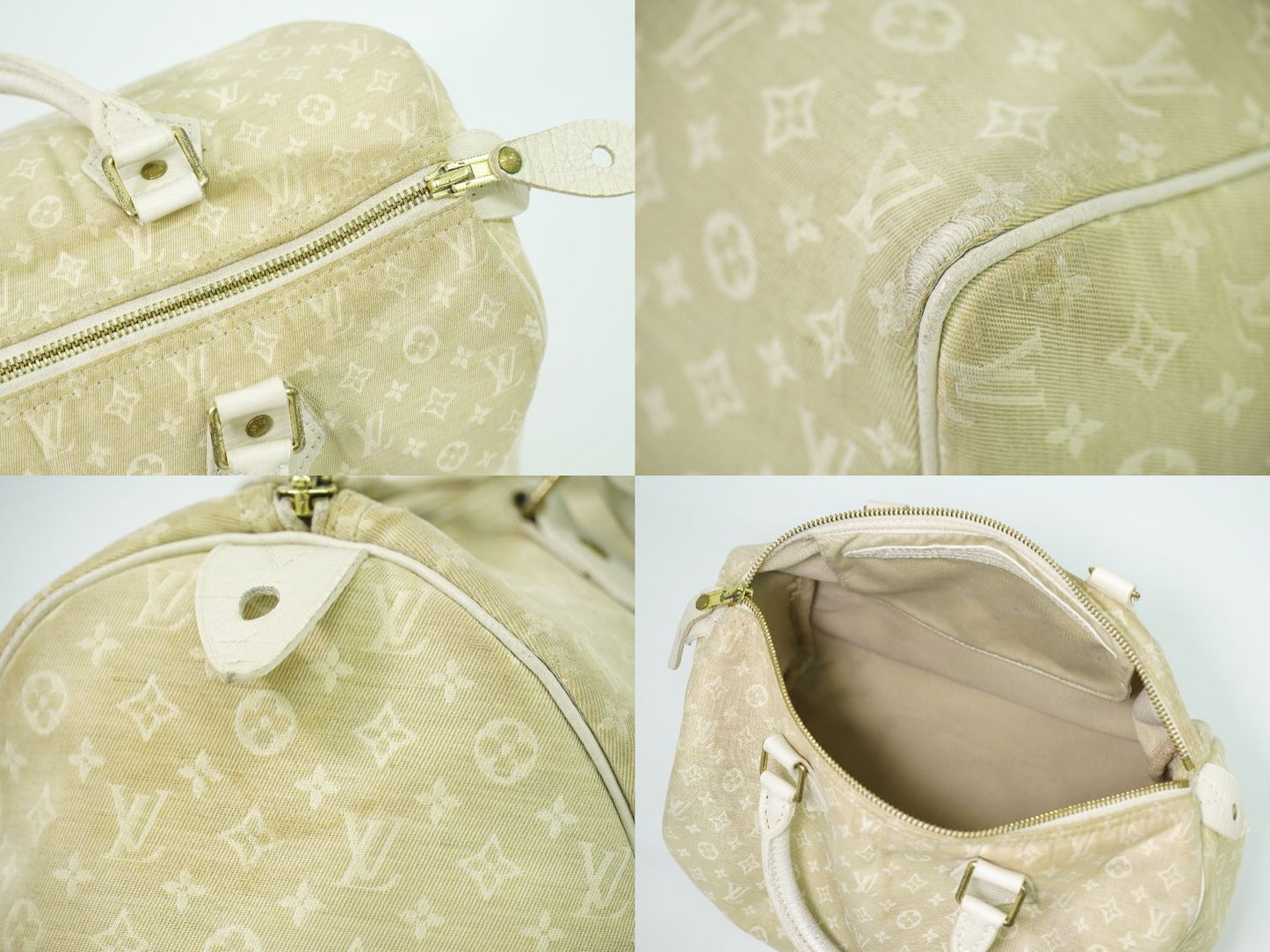 LOUIS VUITTON スピーディ 30 モノグラム ミニラン ミニボストンバッグ デュンヌ M95319