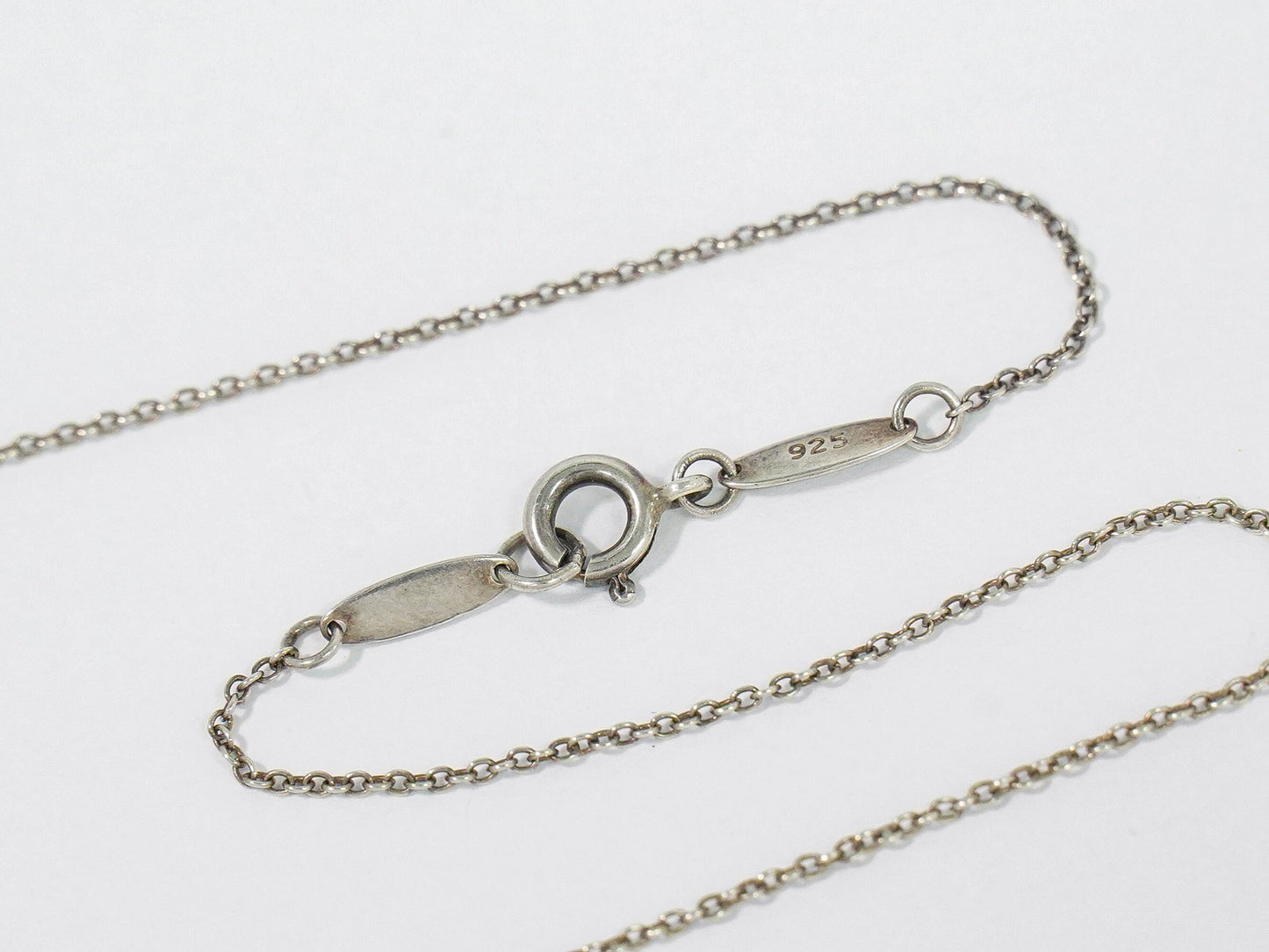 TIFFANY & Co. ティアドロップ 925 ネックレス シルバー