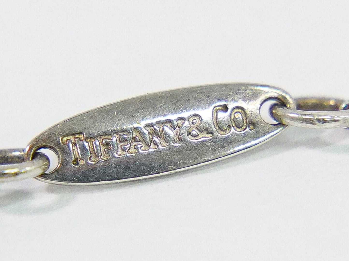 TIFFANY & Co. ティアドロップ 925 ネックレス シルバー