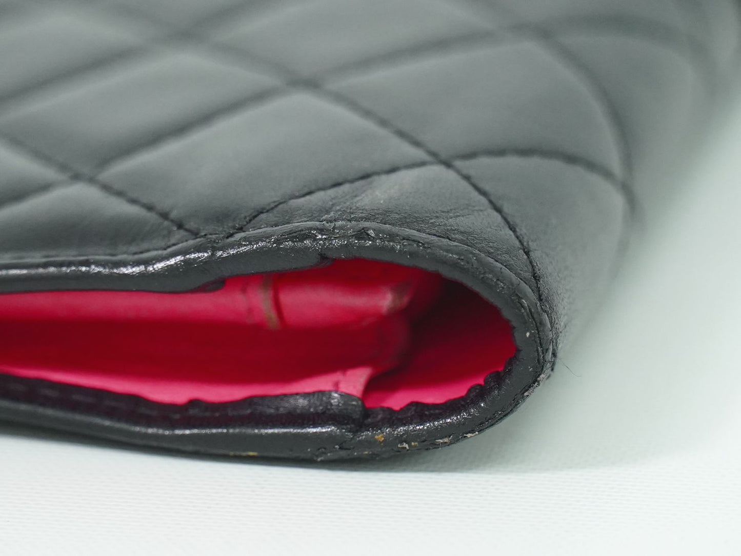 CHANEL ココマーク カンボンライン 長財布 ブラック