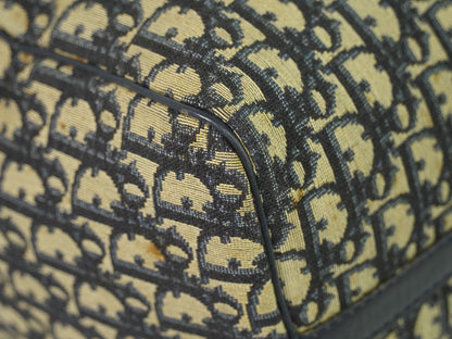 Christian Dior トロッター ボストンバッグ ネイビー