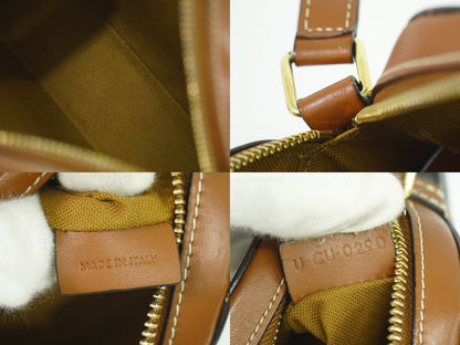 CELINE トリオンフ スモール ショルダーバッグ ブラウン